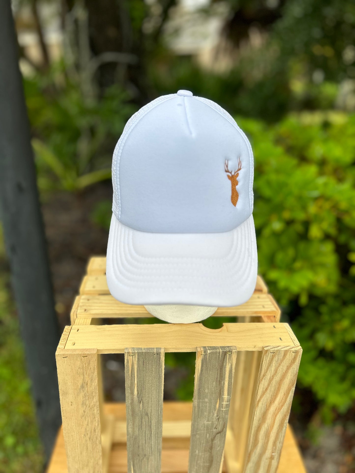 Buck “Deer” Head Foam Trucker Hat
