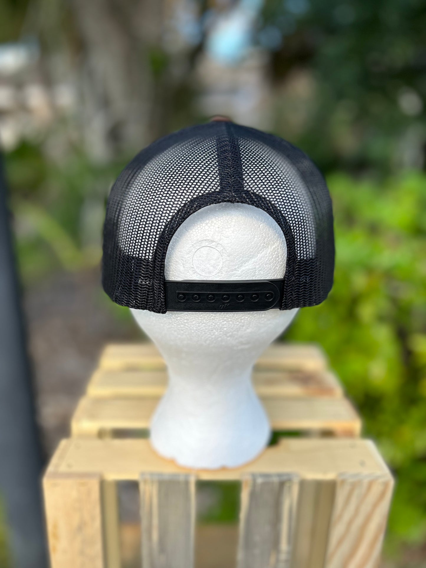 Camo Buck “Deer” Head Trucker Hat