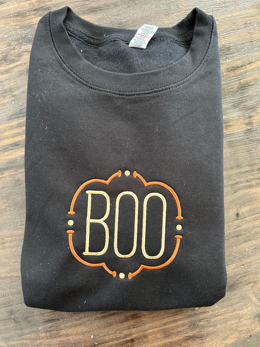 Cozy Boo Halloween Sweatshirt