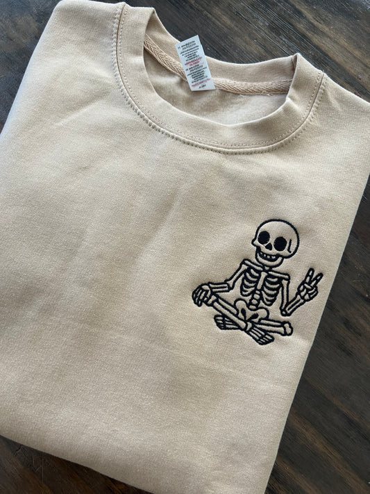 Cozy Skeleton Sweatshirt