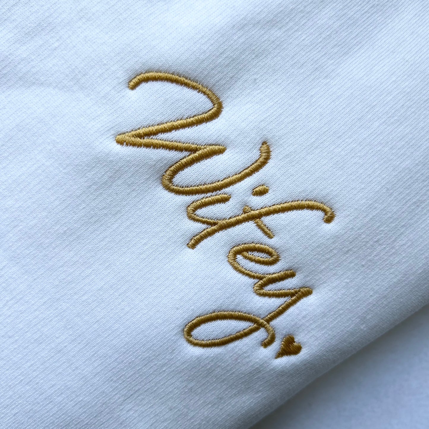 Wifey Left Chest Sweatshirt