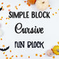 Candy Print Halloween Tote