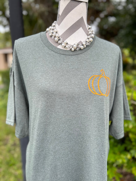 Simple Pumpkin Tee