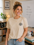 Creative Hub Teacher Monogrammed Shirts