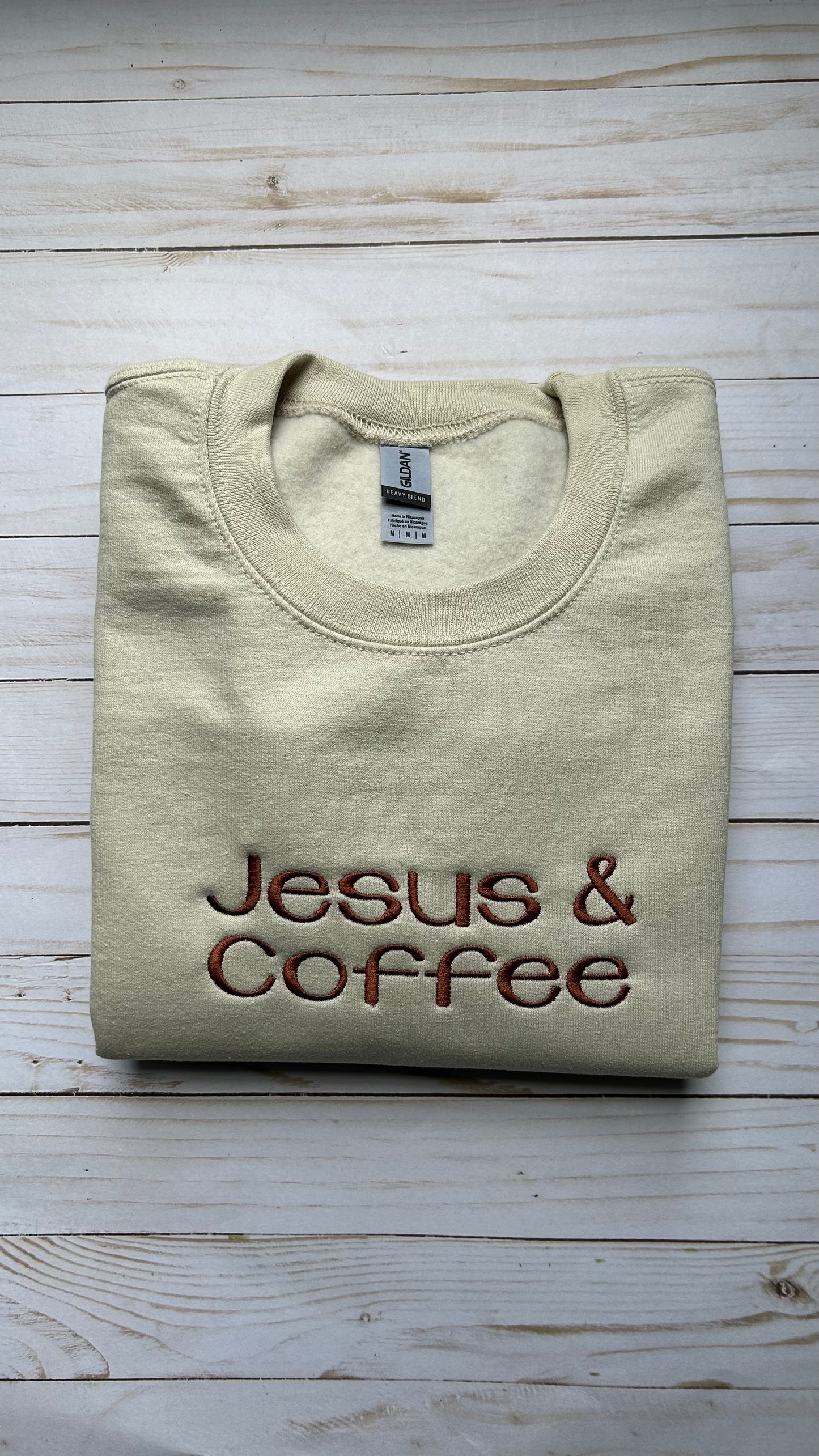 Jesus &. Coffee Sweatshirt