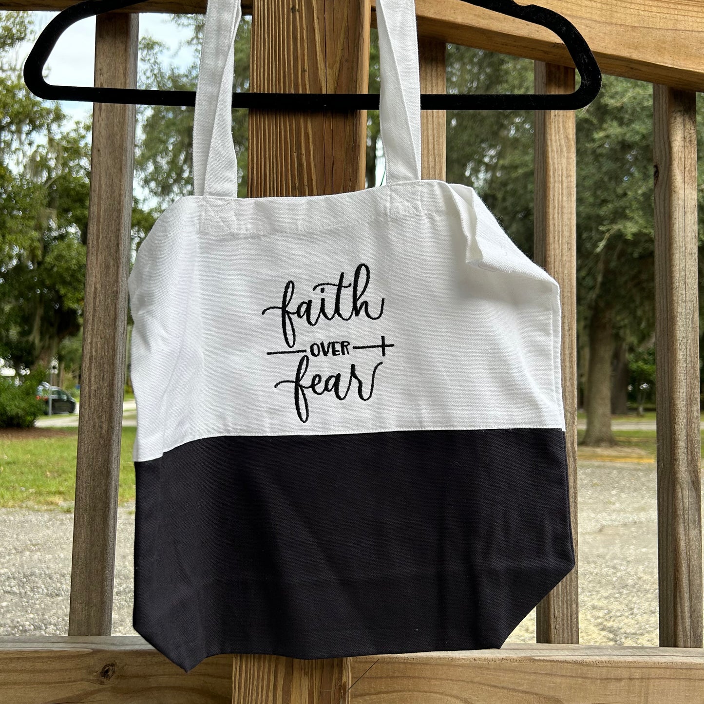 Faith Over Fear Tote