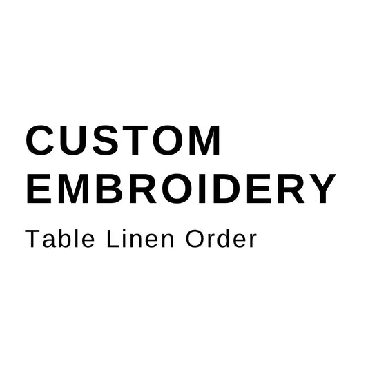 Custom Table Linen