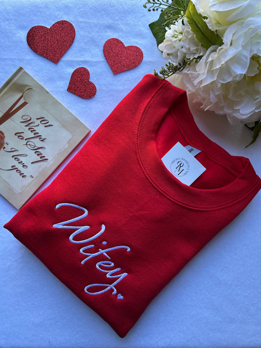 Wifey Sweatshirt - Valentine’s Day Edition