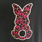 Easter Embroidered Flower Bunny T-Shirt